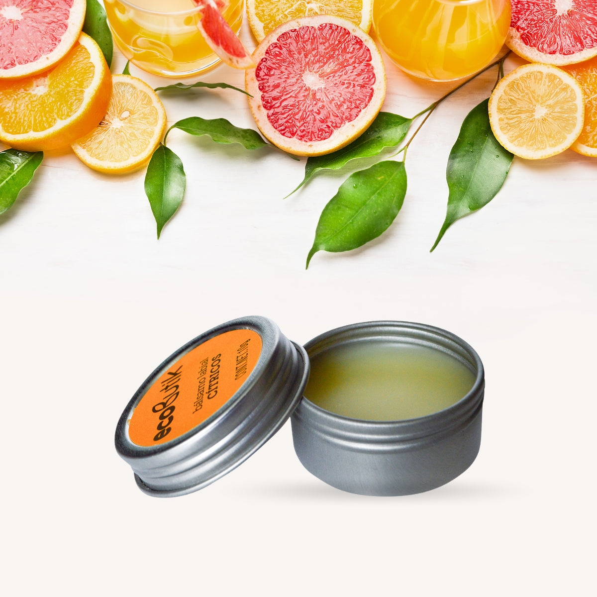 Ecobutik bálsamo labial de cítricos