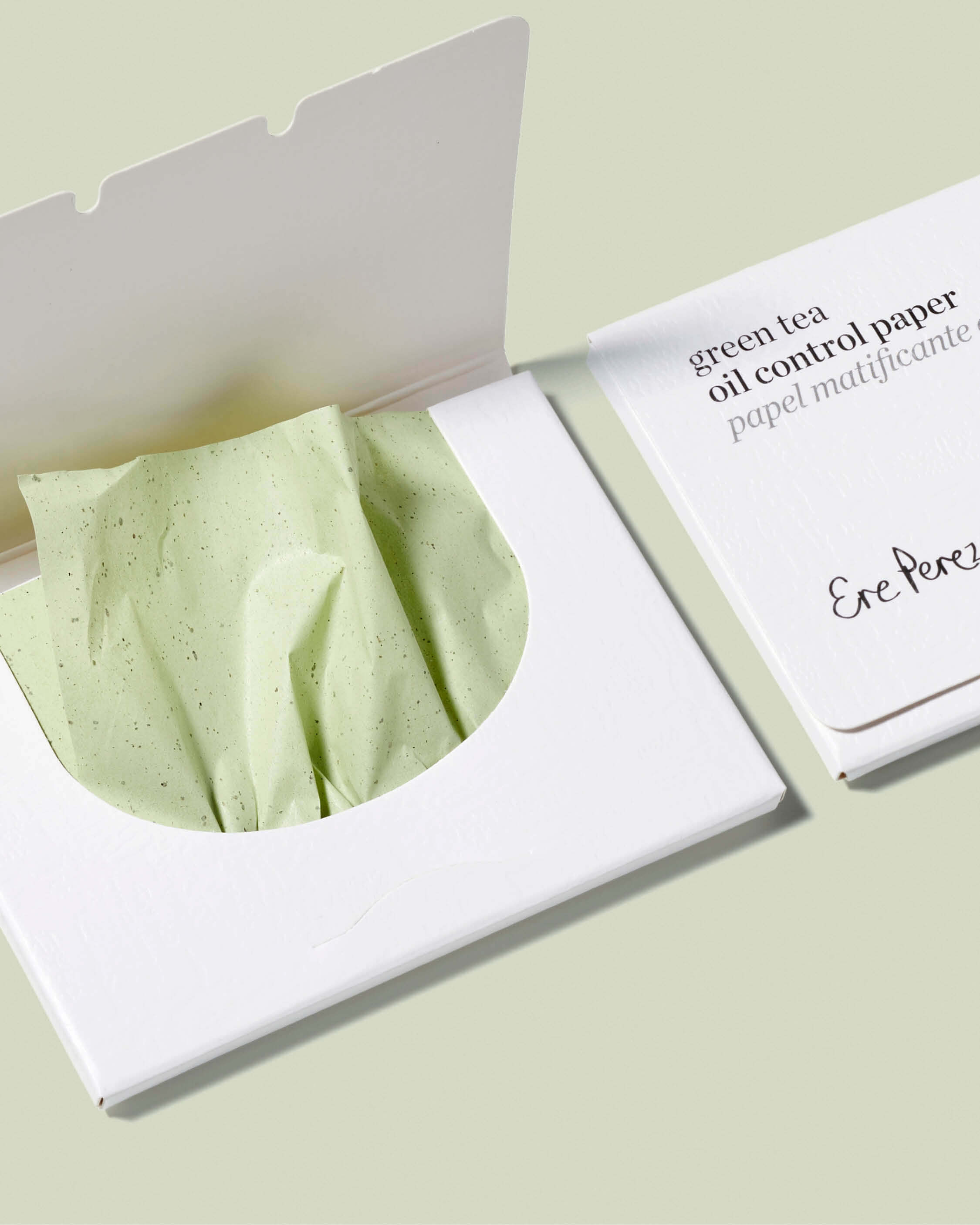 ere perez papel matificante con té verde
